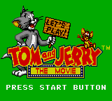 Заставка игры Tom and Jerry: The Movie